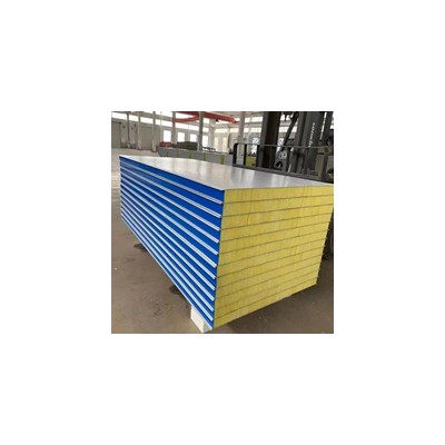 净化板岩棉彩钢板保温隔热材料厂家